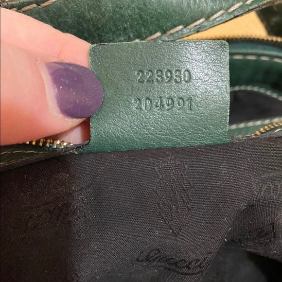 Gucci Hysteria leather satchel bag - Picture 12 of 12